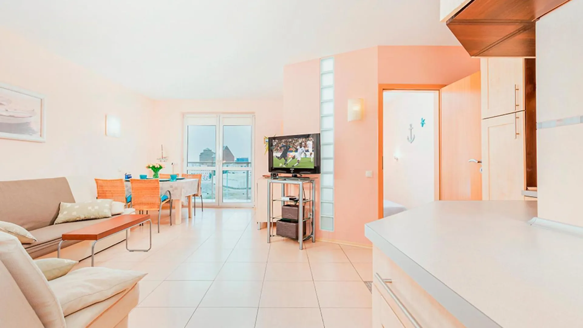 Ferienwohnung Hirsch Kołobrzeg